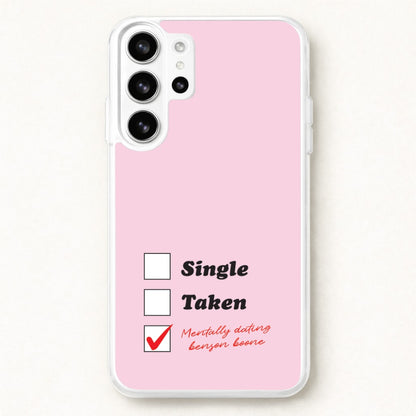 Mentally Dating Benson Phone Case for Galaxy S26 Ultra