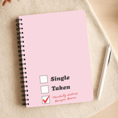 Mentally Dating Benson Notepad