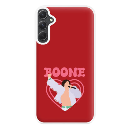 Boone Heart Phone Case for Galaxy A34