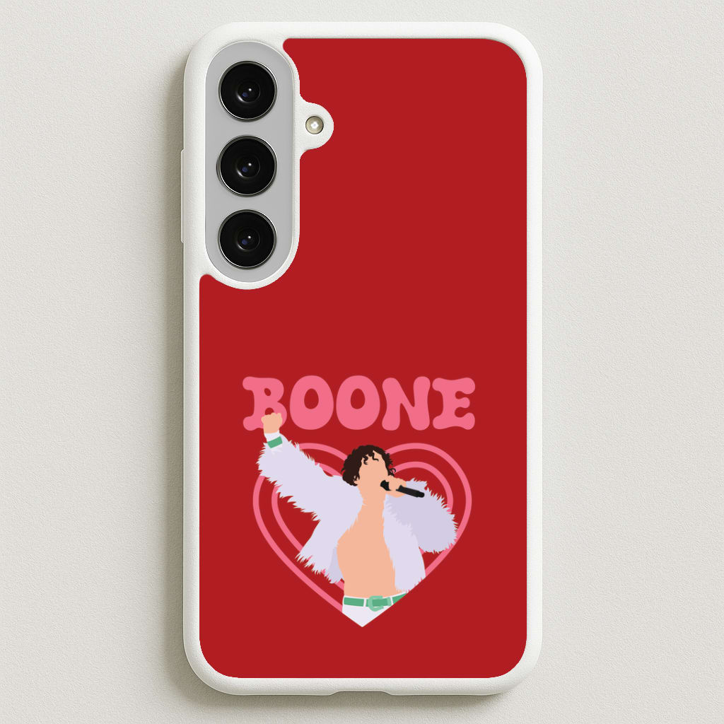 Boone Heart Phone Case for Galaxy S25FE