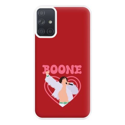 Boone Heart Phone Case for Galaxy A71