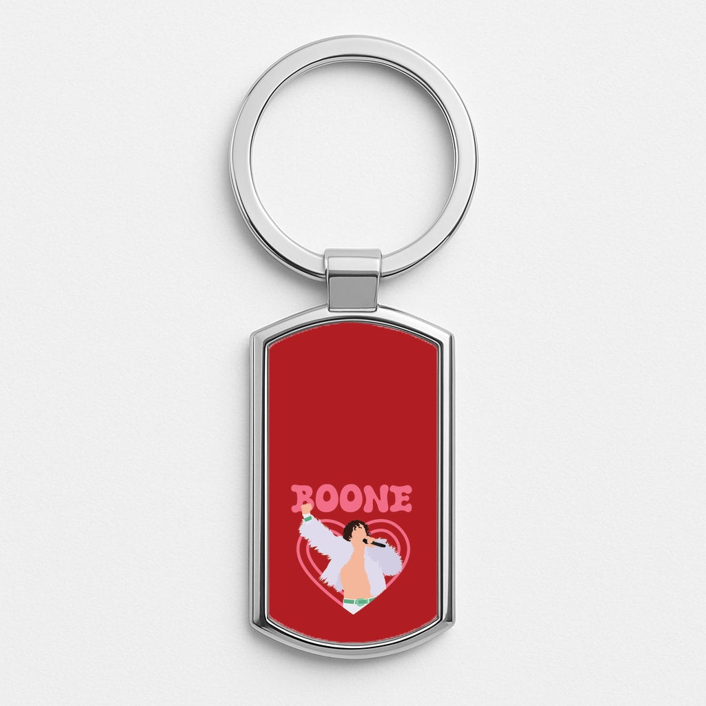 Boone Heart Luxury Keyring