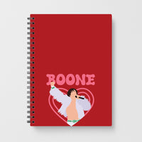 Boone Heart Notebook