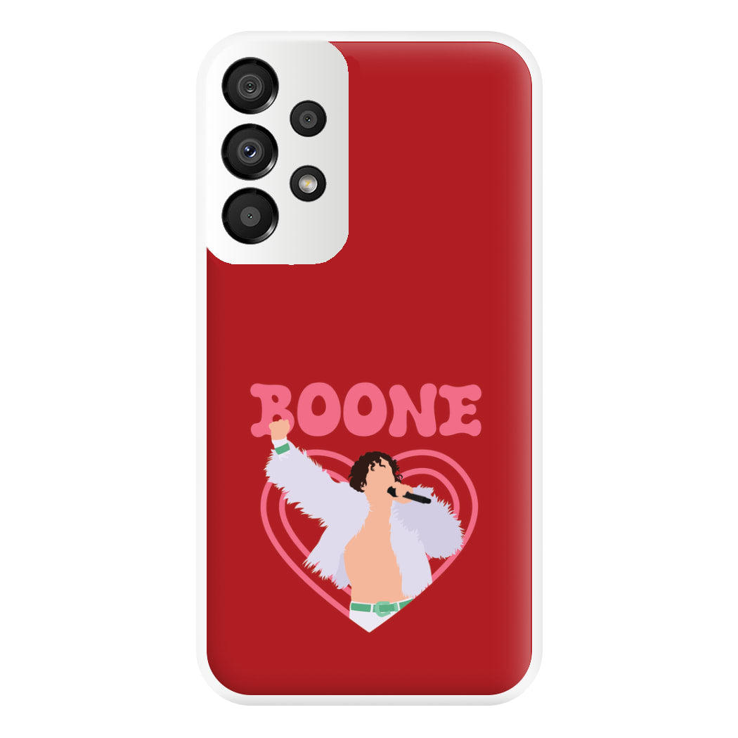 Boone Heart Phone Case for Galaxy A33
