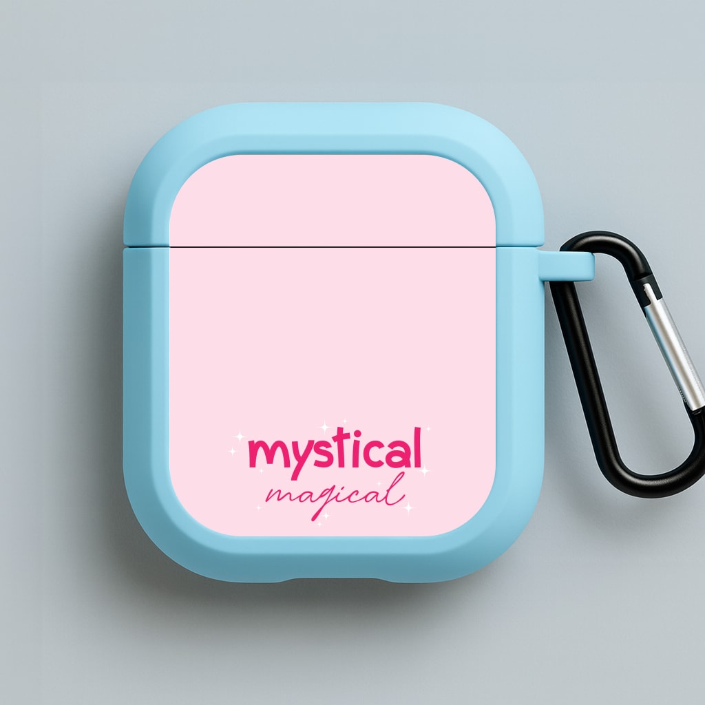 Mystical Magical Sparkles Blue AirPods Case