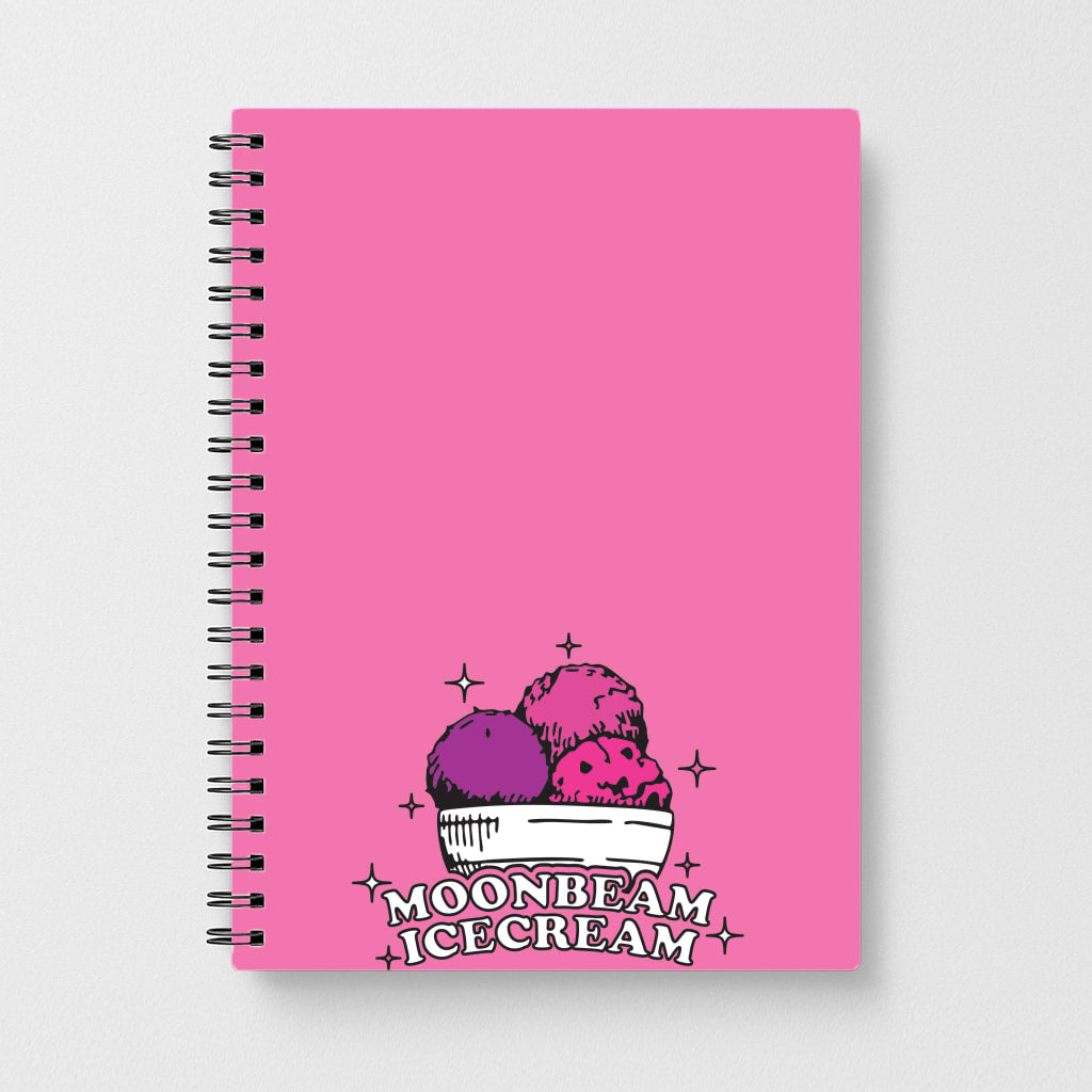 Moonbeam Icecream Notebook