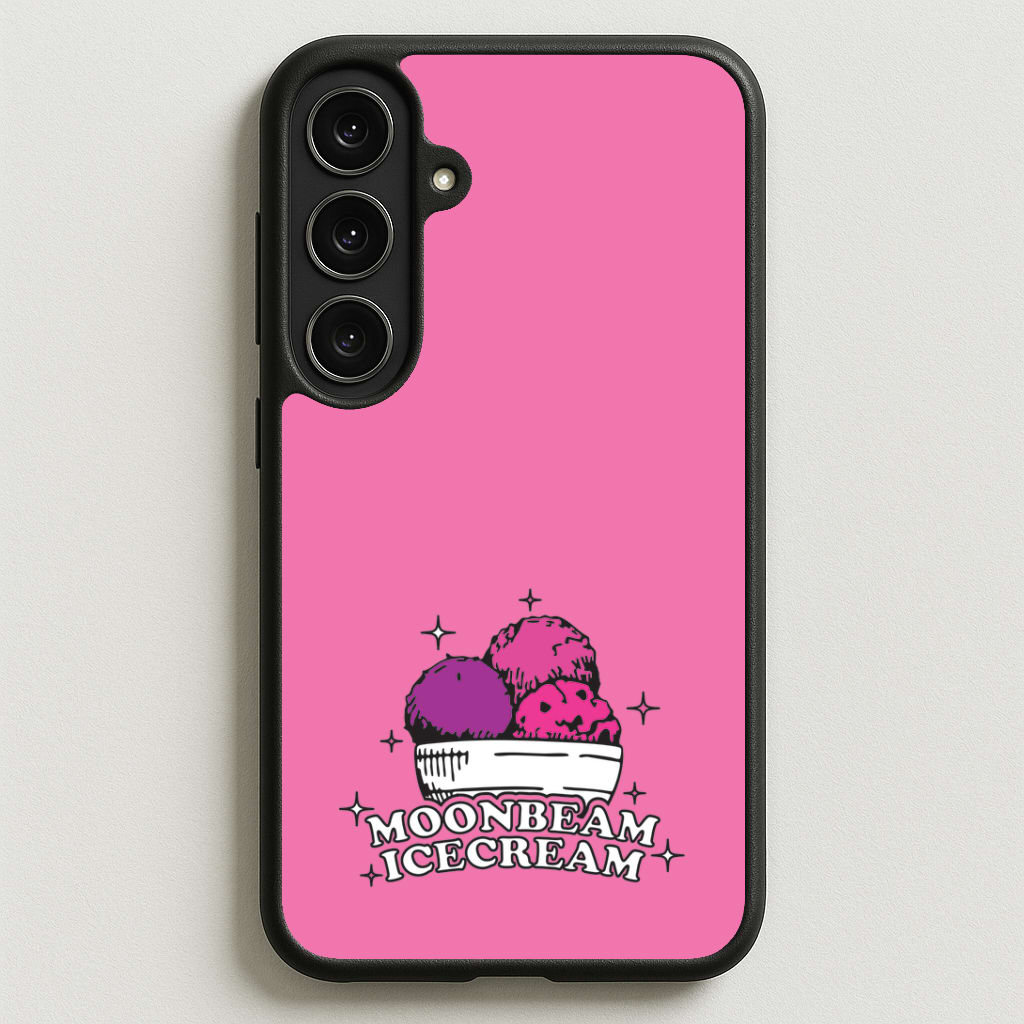 Moonbeam Icecream Phone Case for Galaxy S25FE