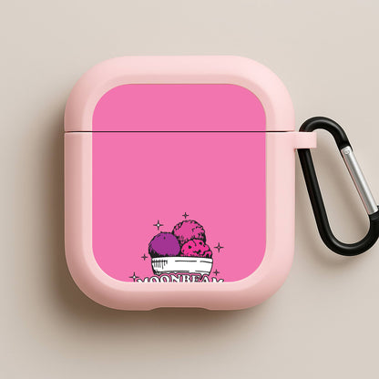 Moonbeam Icecream Pink AirPods Case