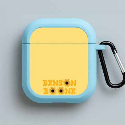 Boone Sunflowers Blue AirPods Case