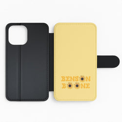 Boone Sunflowers Flip Phone Case