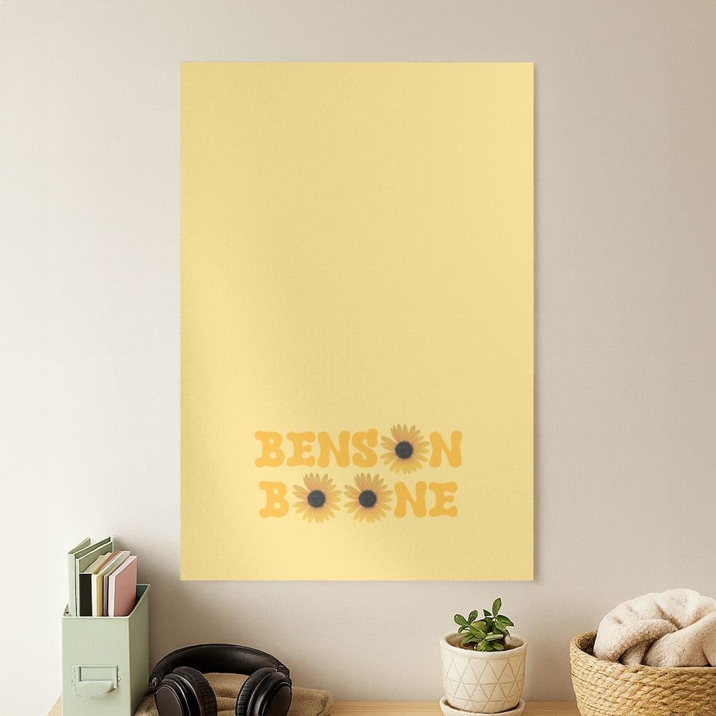 Boone Sunflowers Poster