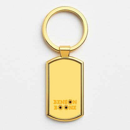 Boone Sunflowers Gold Keyring