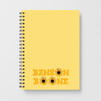 Boone Sunflowers Notebook