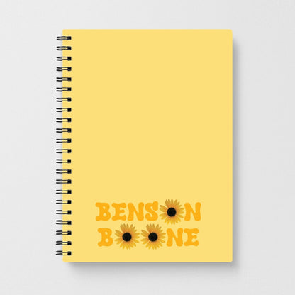Boone Sunflowers Notebook