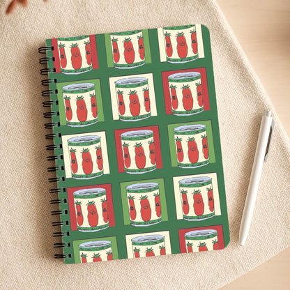 Tomato Pattern Notepad