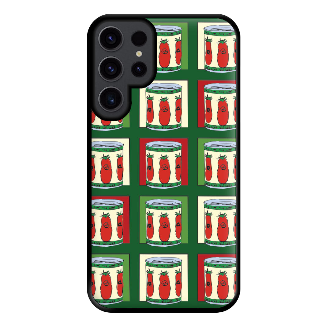 Tomato Pattern Phone Case for Galaxy S23 Ultra