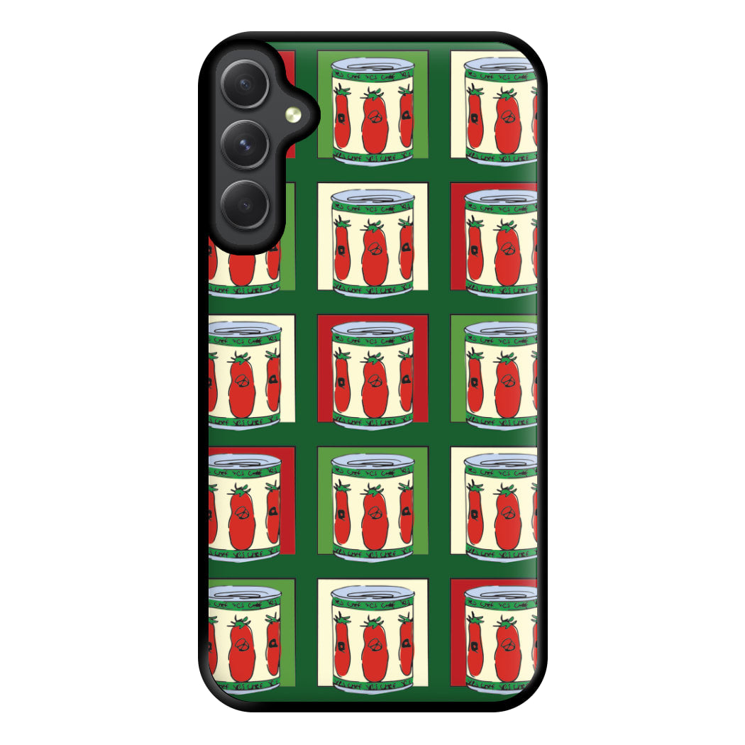 Tomato Pattern Phone Case for Galaxy A54