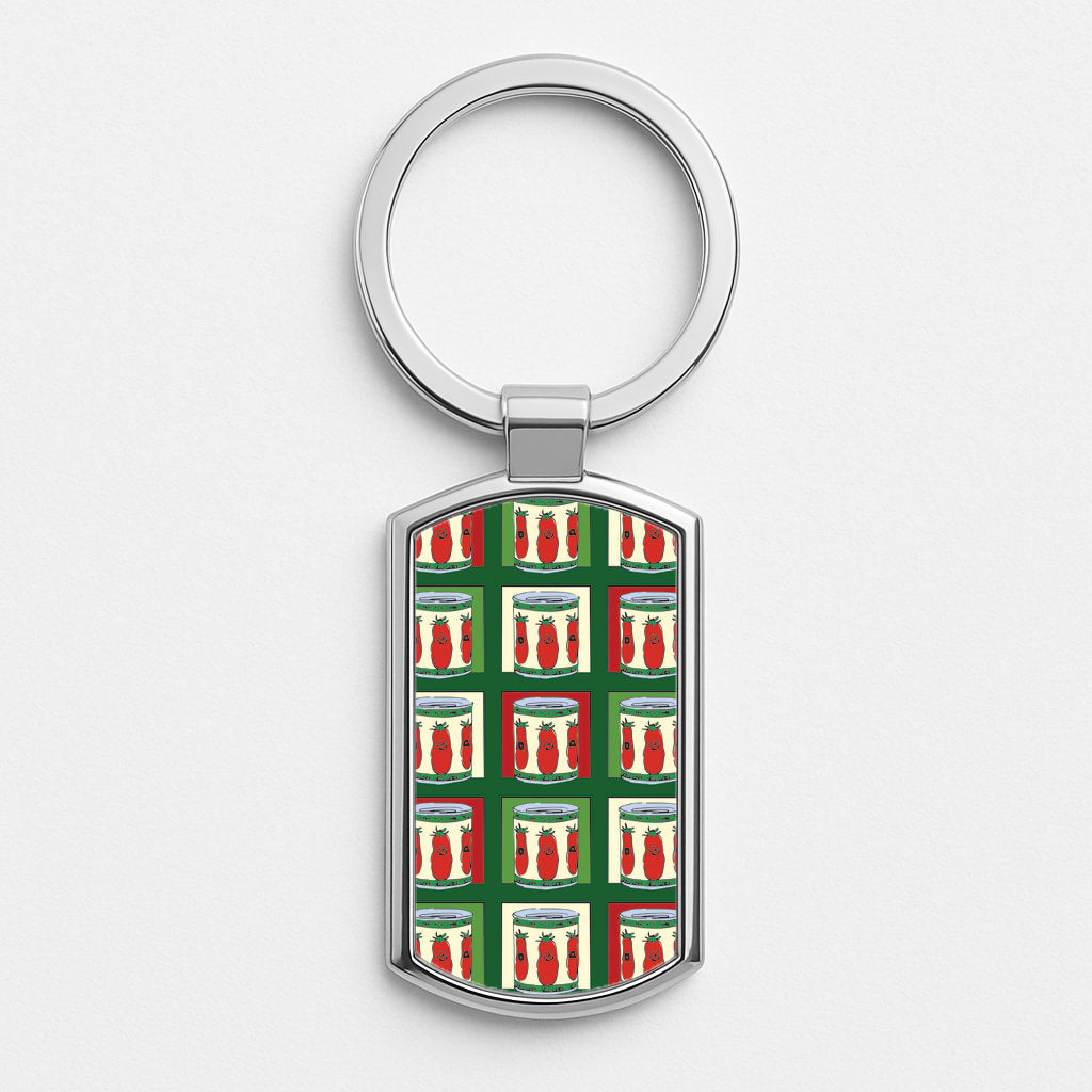 Tomato Pattern Luxury Keyring