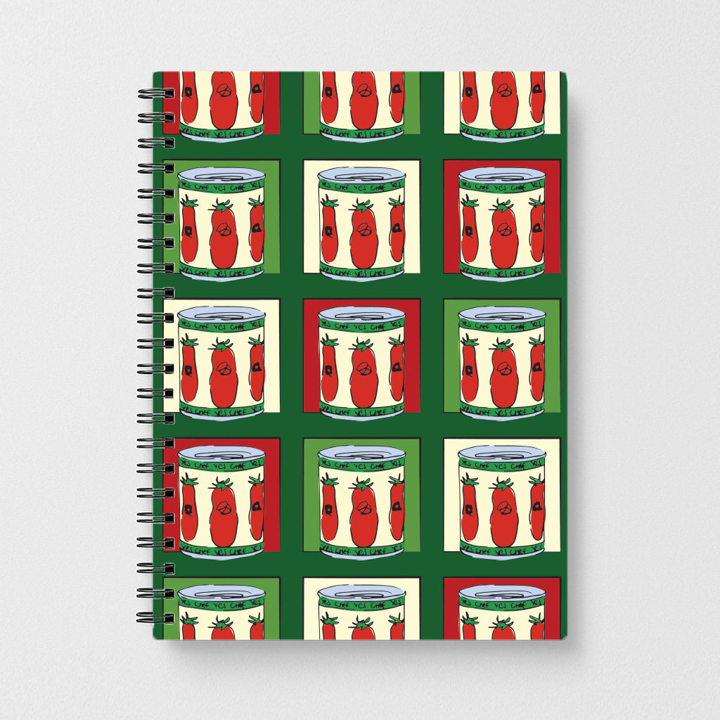 Tomato Pattern Notebook