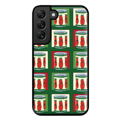 Tomato Pattern Phone Case for Galaxy S22 Plus