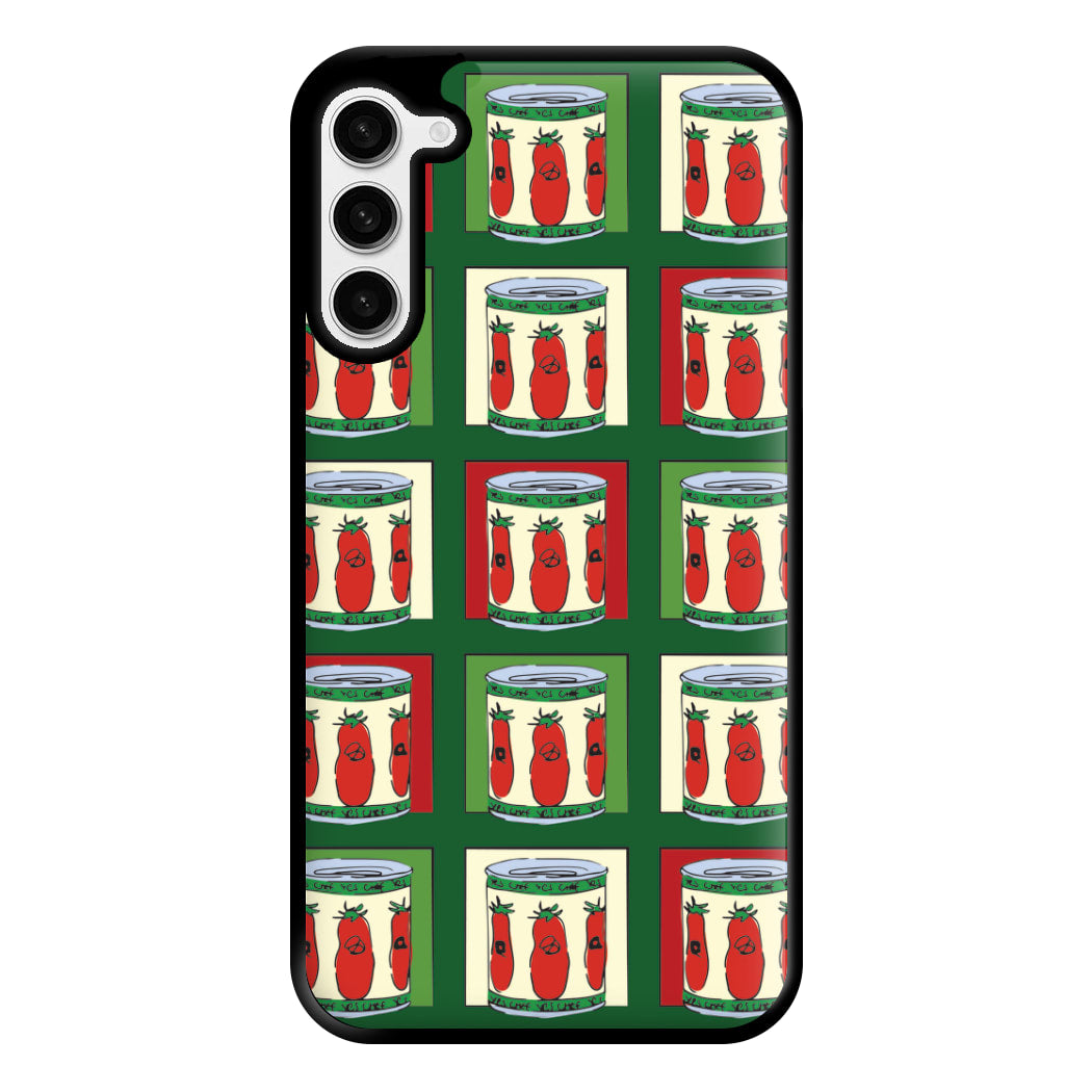 Tomato Pattern Phone Case for Galaxy S23 Plus