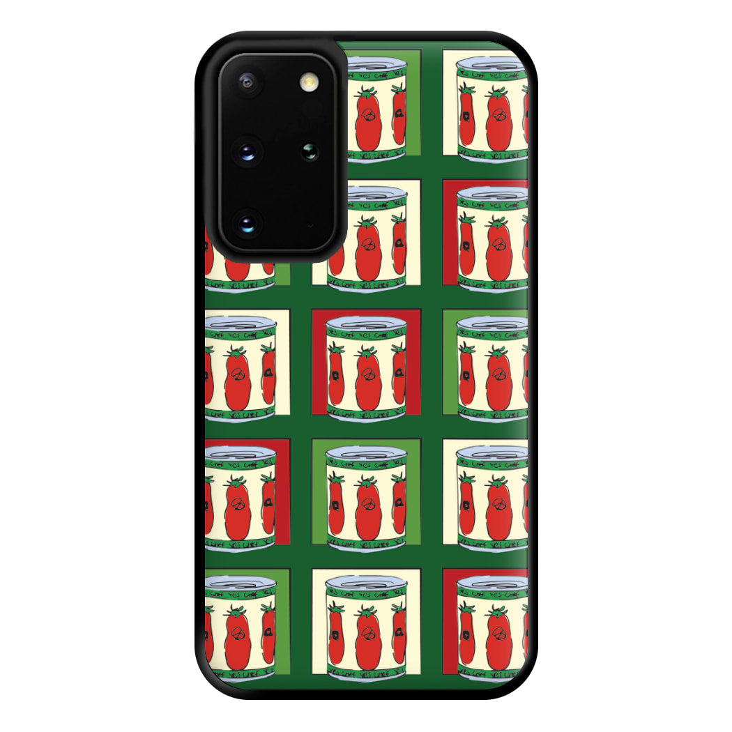 Tomato Pattern Phone Case for Galaxy S20 Plus