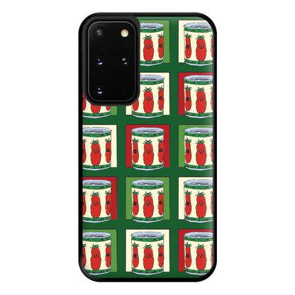 Tomato Pattern Phone Case for Galaxy S20 Plus