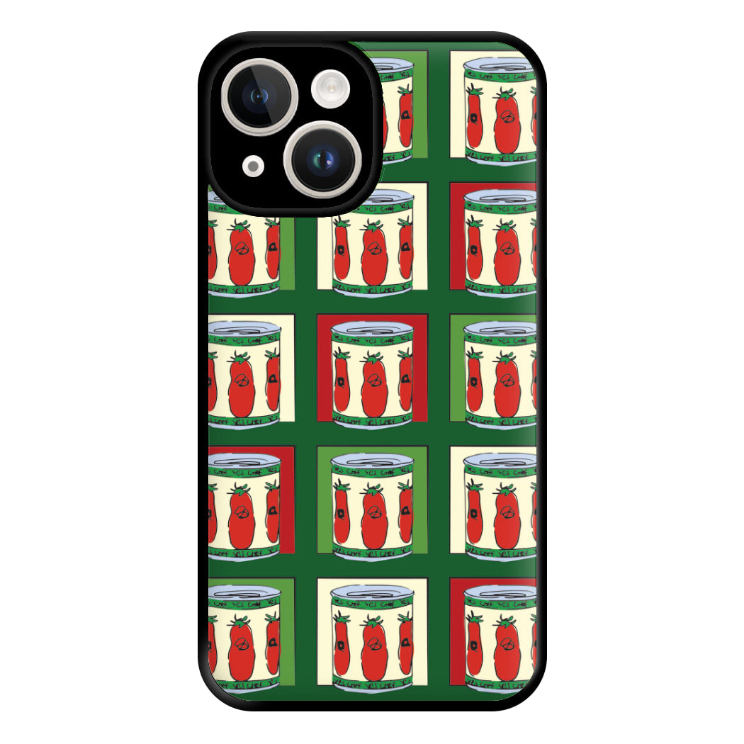 Tomato Pattern Phone Case for iPhone 14