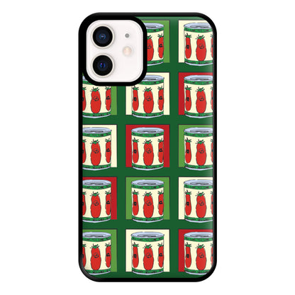 Tomato Pattern Phone Case for iPhone 12 Mini