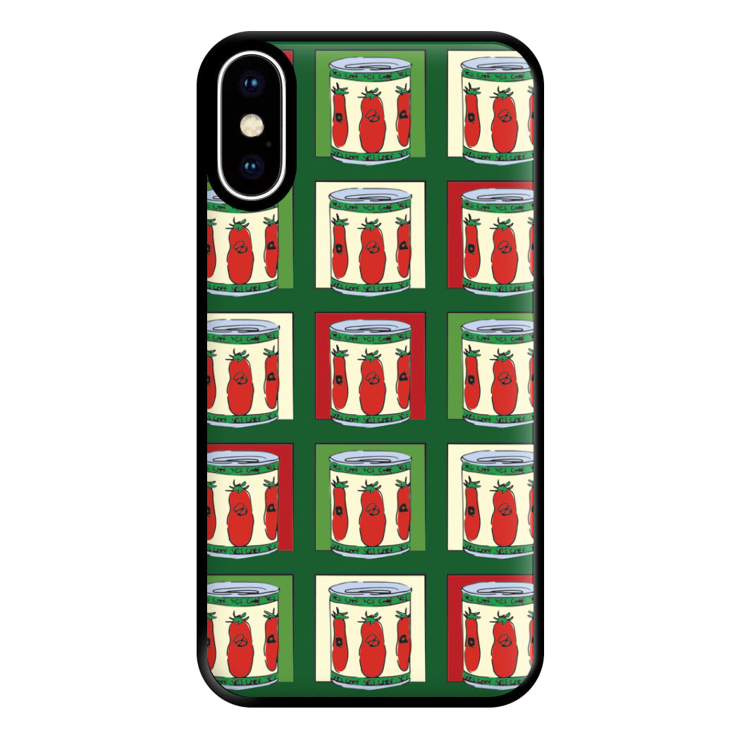 Tomato Pattern Phone Case for iPhone XS Max