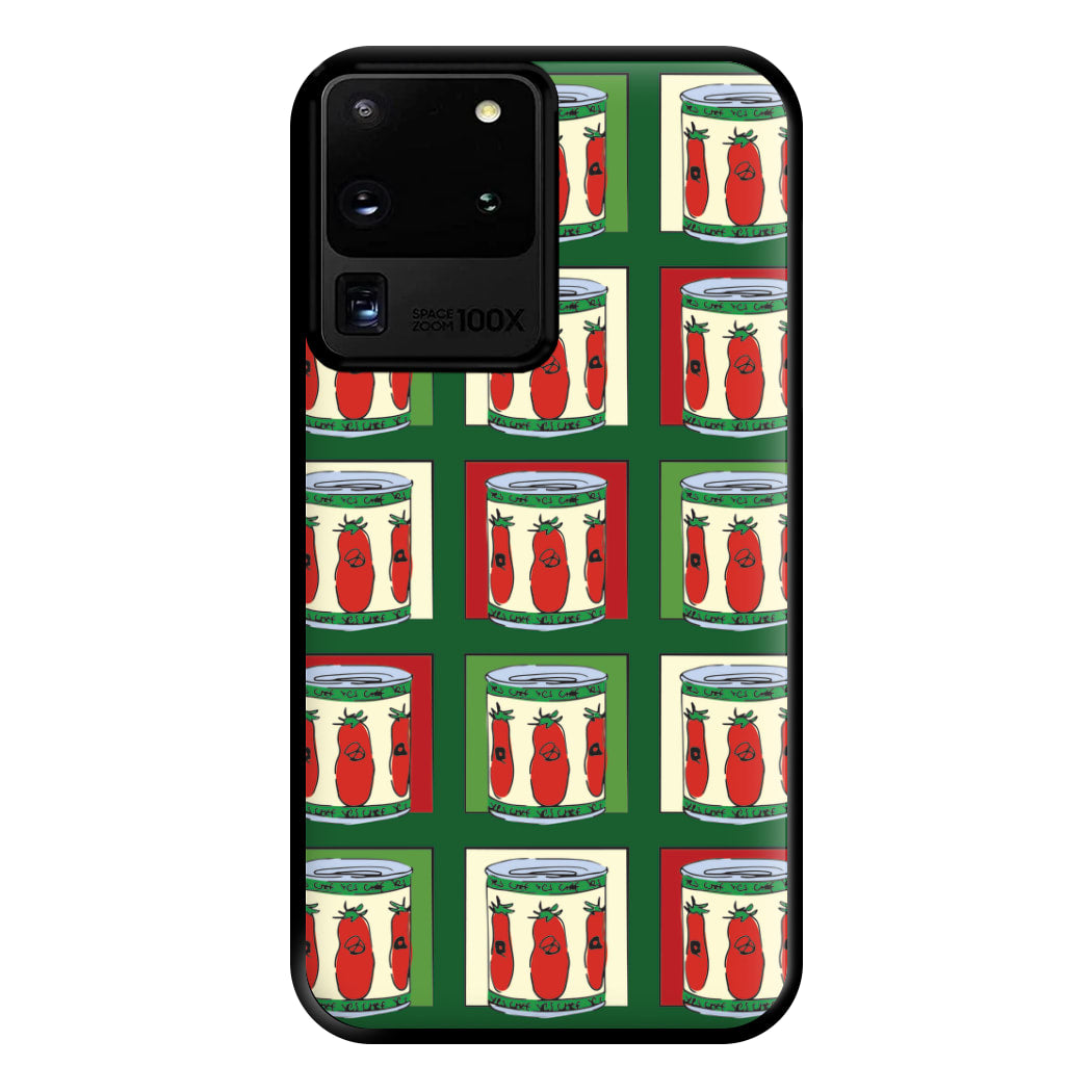 Tomato Pattern Phone Case for Galaxy S20 Ultra