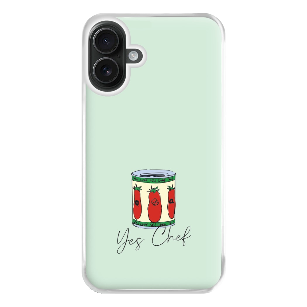 Yes Chef Phone Case for iPhone 16 Plus