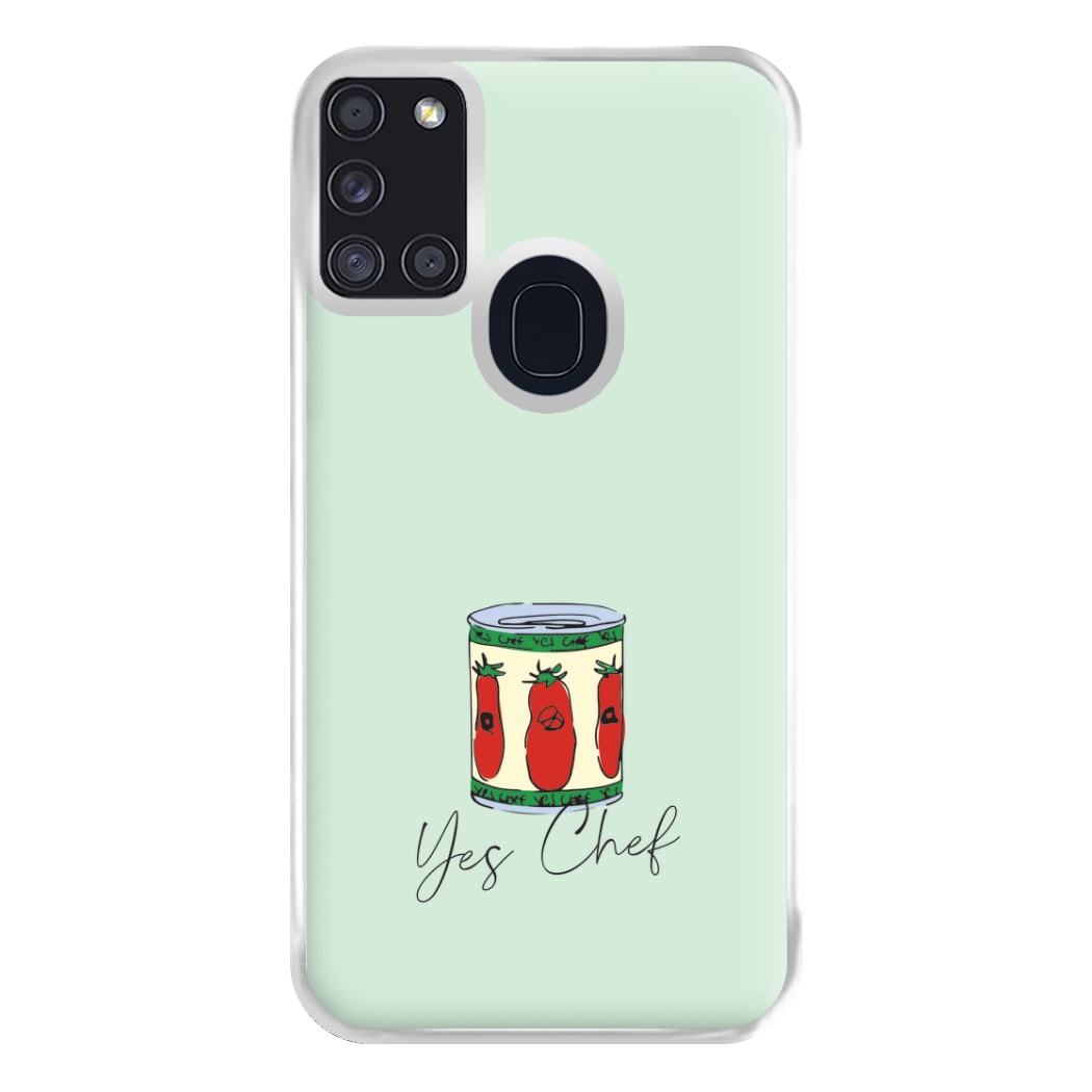 Yes Chef Phone Case for Galaxy A21s