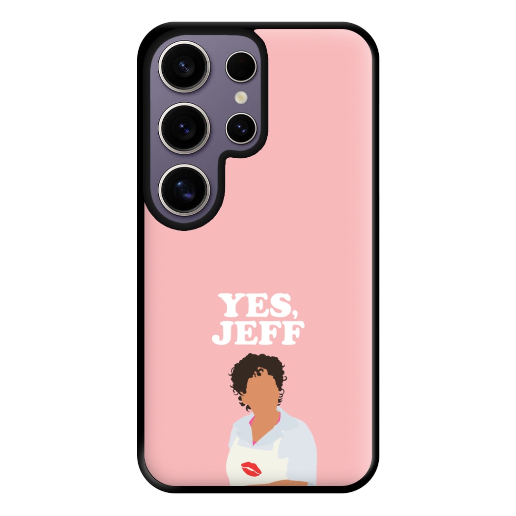 Yes Jeff Phone Case for Galaxy S25 Ultra