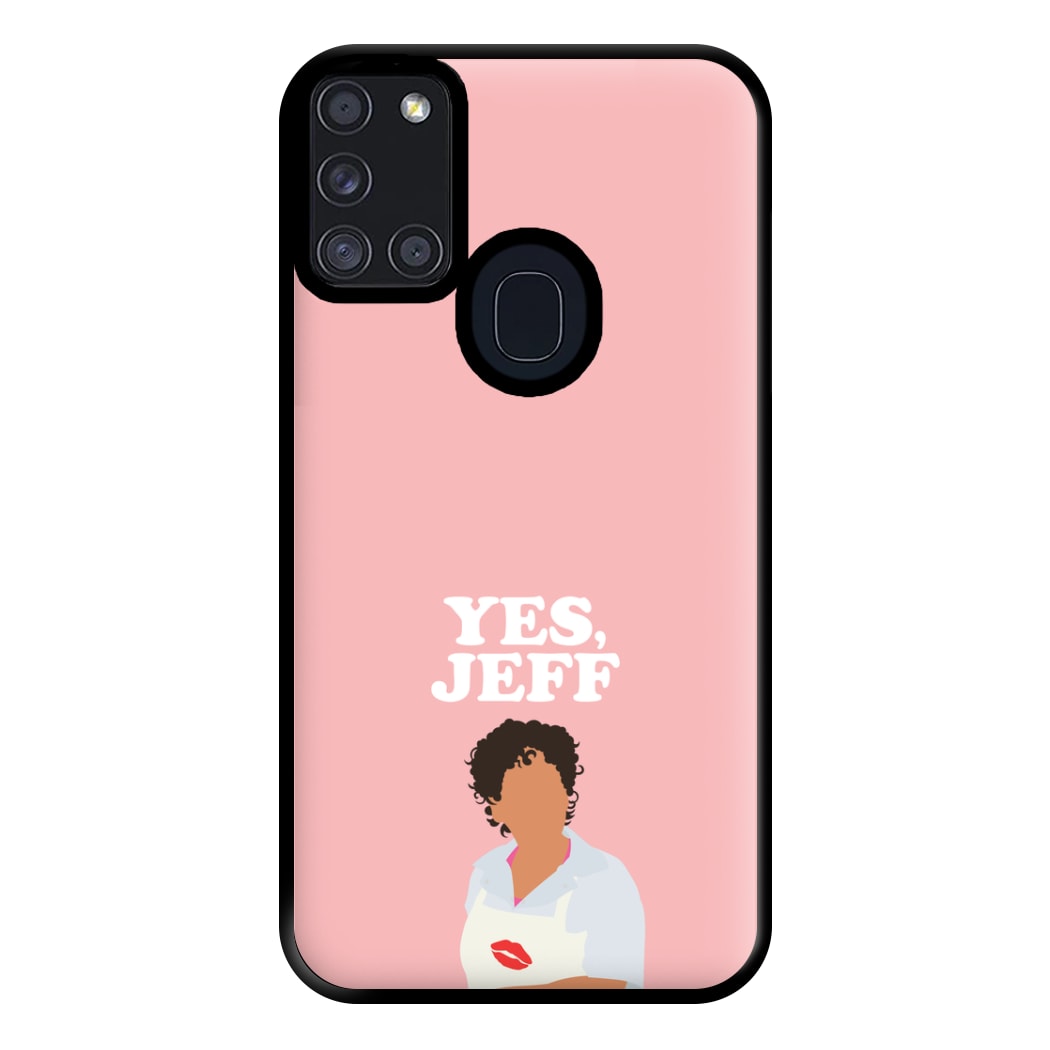 Yes Jeff Phone Case for Galaxy A21s