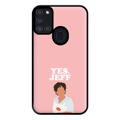 Yes Jeff Phone Case for Galaxy A21s