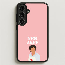 Yes Jeff Phone Case for Galaxy S25FE