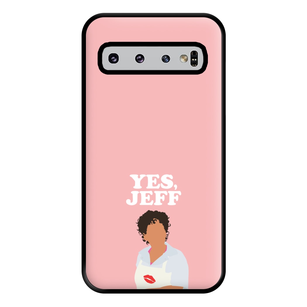 Yes Jeff Phone Case for Galaxy S10 Plus