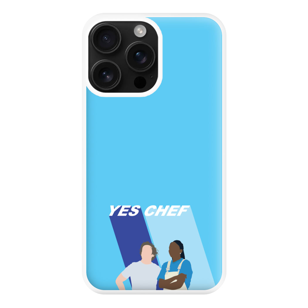 Yes Chef Blue Phone Case