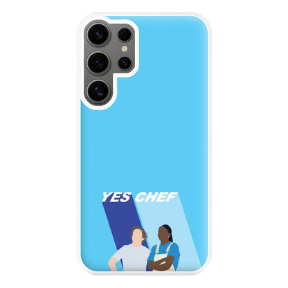 Yes Chef Blue Phone Case for Galaxy S24 Ultra