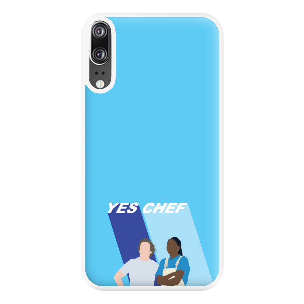 Yes Chef Blue Phone Case for Huawei P20