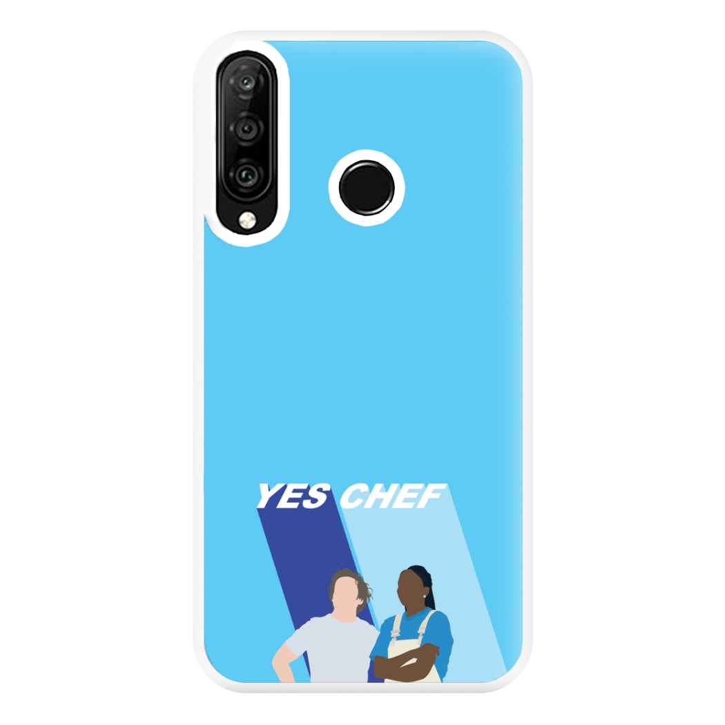 Yes Chef Blue Phone Case for Huawei P30 Lite