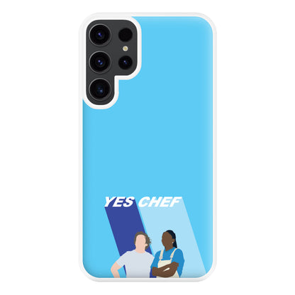 Yes Chef Blue Phone Case for Galaxy S23 Ultra