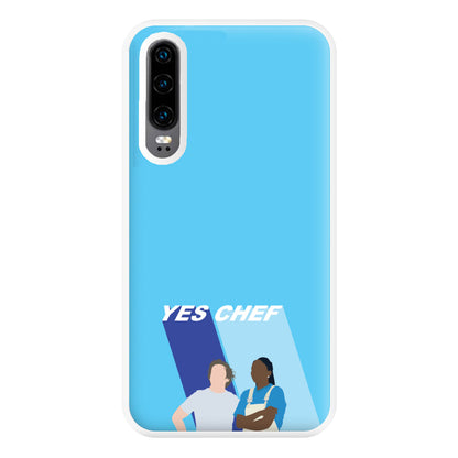 Yes Chef Blue Phone Case for Huawei P30