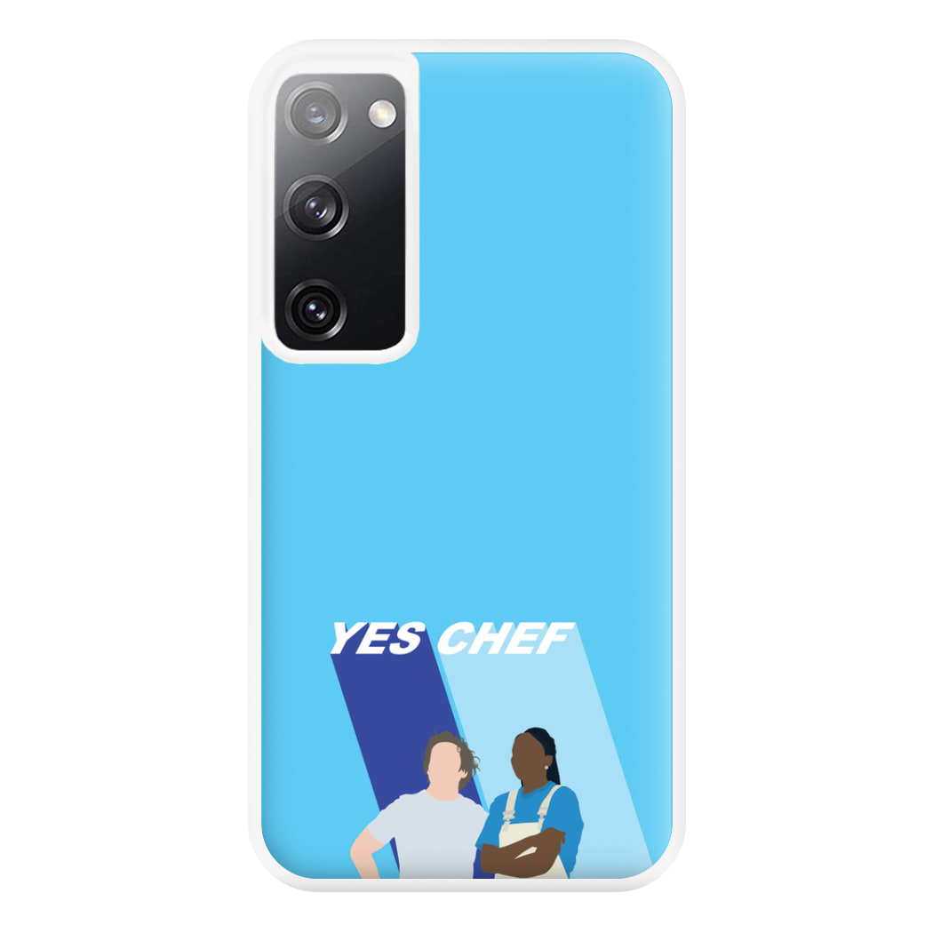 Yes Chef Blue Phone Case for Galaxy S20