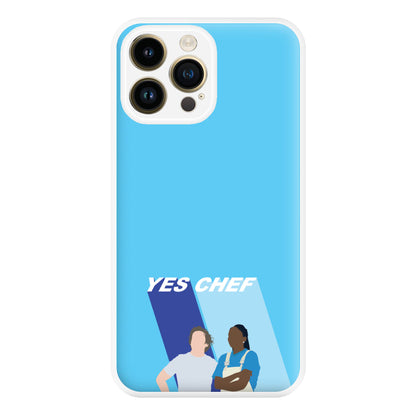 Yes Chef Blue Phone Case for iPhone 14 Pro Max