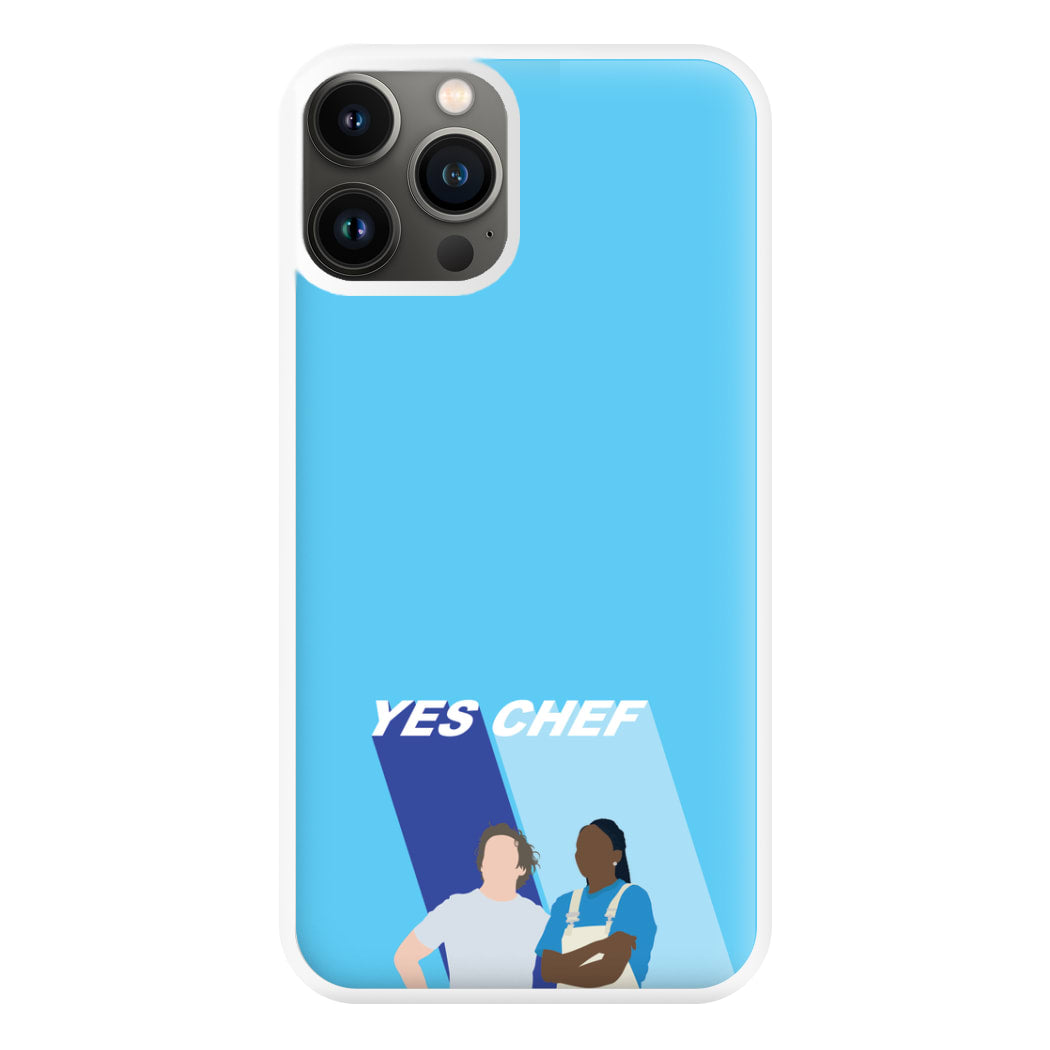 Yes Chef Blue Phone Case for iPhone 13 Pro Max