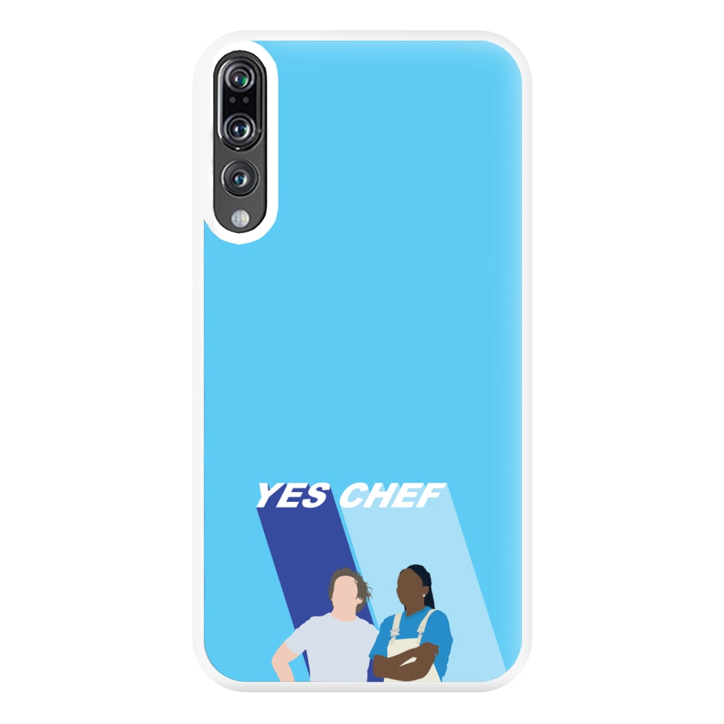 Yes Chef Blue Phone Case for Huawei P20 Pro