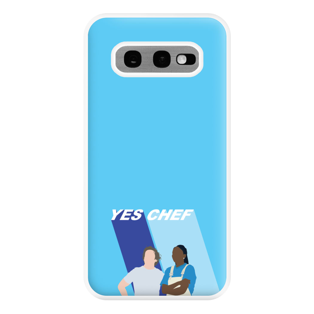 Yes Chef Blue Phone Case for Galaxy S10e