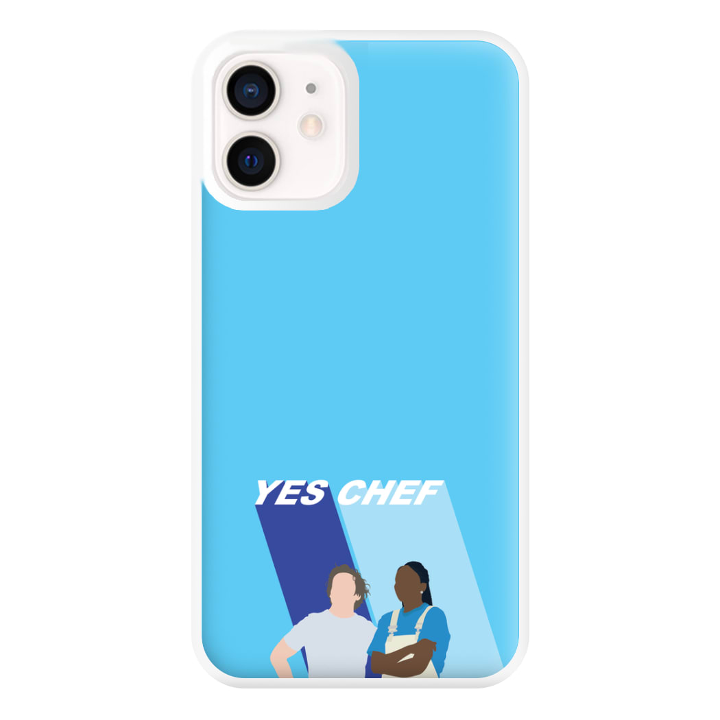 Yes Chef Blue Phone Case for iPhone 12 Mini